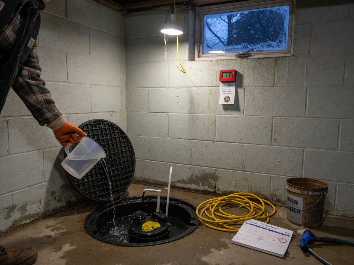 How To Test Your Sump Pump Before South Bend's First Hard Freeze